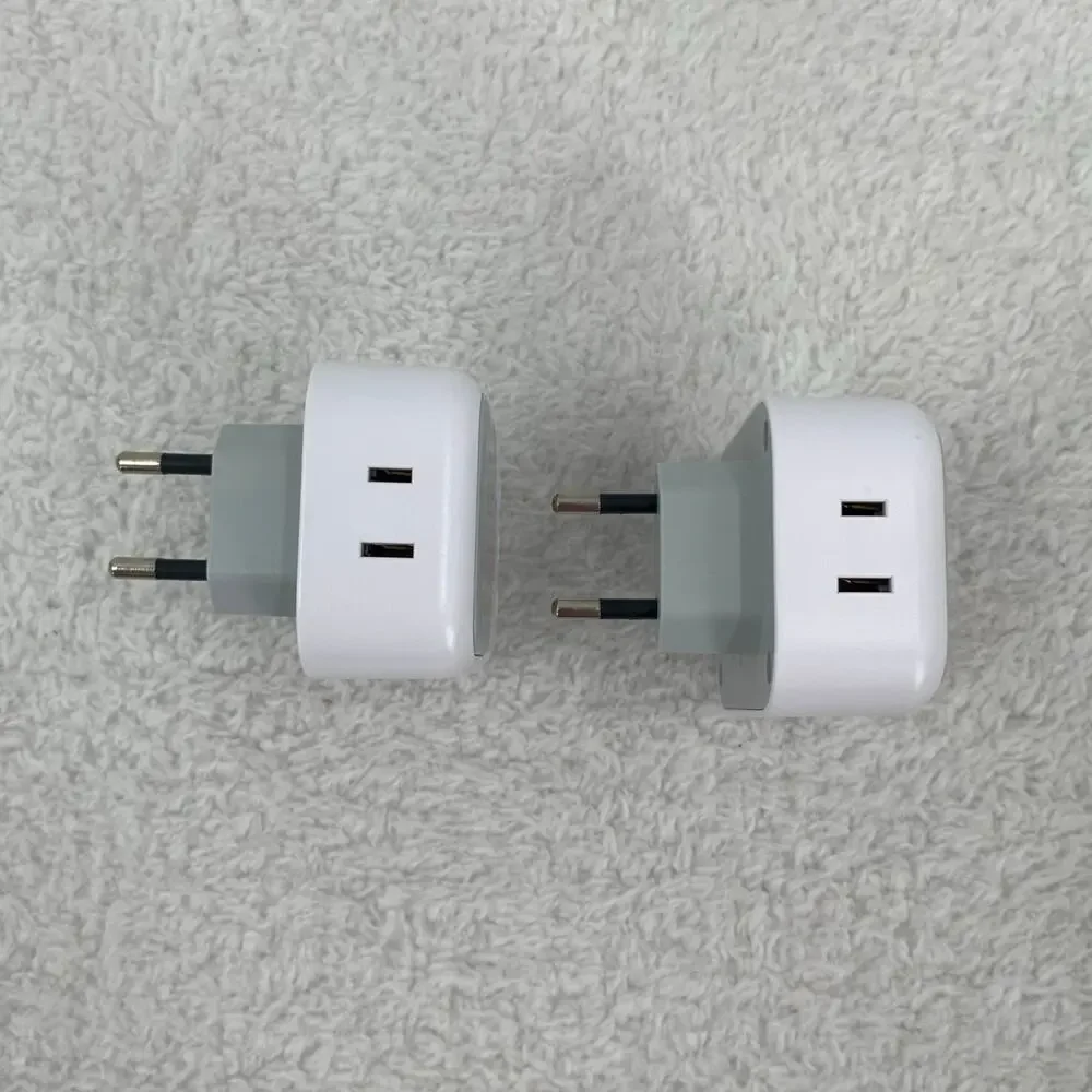 2 Tessan Travel Plug Adapter TS-161-EU-C 4 Outlet/2 USB/1 USB-C US to Europe